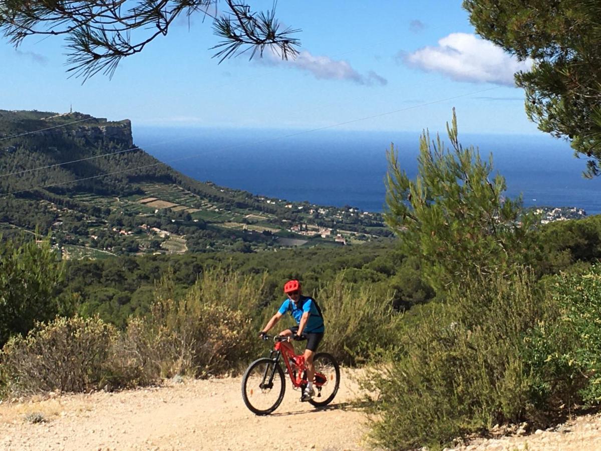 Large Private Garden, Quiet 2-Bedroom Apartment, Air Conditioning, Wifi, Parking Cassis Exteriér fotografie